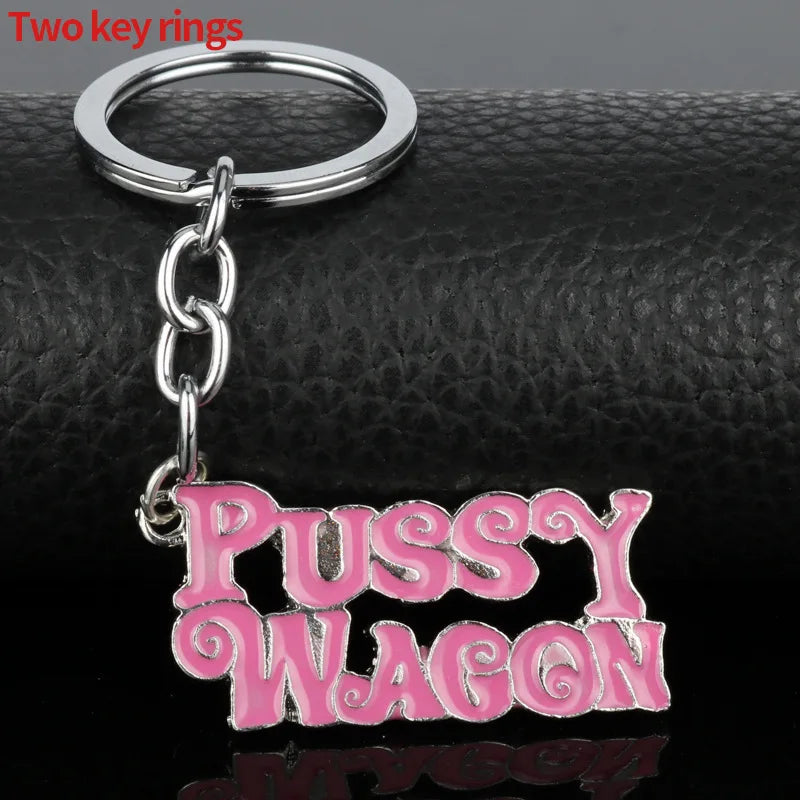 Kill Bill Key Chain Pussy Wagon Drip Key Ring
