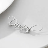 Custom Name Brooch-Personalized Label Pin-Business Logo-Personal Accessories