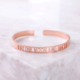 Personalized Name Cuff Bracelet-Adjustable Bangle-Summer Bracelet