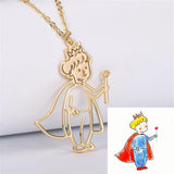 Kids Drawing Necklace Pendant Stainless Steel Custom Artwork Pendant