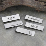 Personalized Engraved Money Clip Bank Card Wallet-Men's Accessories