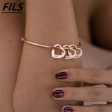 Heart Charms Bracelet for Her