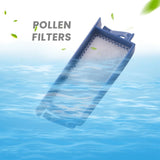 Filter Kits: 2 Reusable & 6 Disposable Ultra-Fine