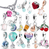 Glow-in-the-dark Lightbulb Dangle Charm for Pan Bracelet