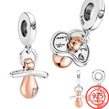 Glow-in-the-dark Lightbulb Dangle Charm for Pan Bracelet