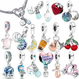 Glow-in-the-dark Lightbulb Dangle Charm for Pan Bracelet
