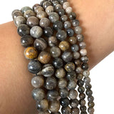 Natural Sunstone Loose Round Gem Stone Beads 4-12MM