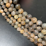 Natural Sunstone Round Gem Stone Beads 6/8/10MM