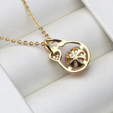 Natural Pearl Pendant Necklace, 925 Sterling Silver...