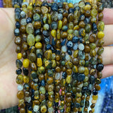 Natural Pietersite Irregular Gravel Gemstone Beads 8-10mm