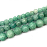 Green Amazonite Gemstone Beads 6/8/10MM 15''