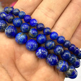 Natural Lapis Lazuli Gemstone Beads 6/8/10MM 15''