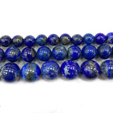 Natural Lapis Lazuli Gemstone Beads 6/8/10MM 15''