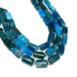 Natural Apatite Faceted Cylinder Gemstone Beads DIY Jewelry Making