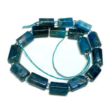 Natural Apatite Faceted Cylinder Gemstone Beads DIY Jewelry Making