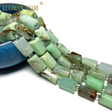 100% Natural Chrysoprase Faceted Cylinder Beads for Jewelry Making