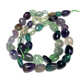 Natural Colorful Fluorite Gravel Gemstone Beads DIY Jewelry Making