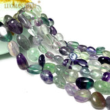 Natural Colorful Fluorite Gravel Gemstone Beads DIY Jewelry Making