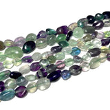 Natural Colorful Fluorite Gravel Gemstone Beads DIY Jewelry Making