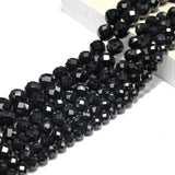 Natural Stone Faceted Tourmaline Round Spacer Beads 6/8/10MM
