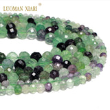 Natural Fluorite Round Gemstone Beads 6/8/10MM