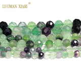 Natural Fluorite Round Gemstone Beads 6/8/10MM