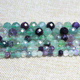 Natural Fluorite Round Gemstone Beads 6/8/10MM