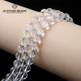 Natural Stone Faceted Rock Quartz Beads for DIY Jewelry Making