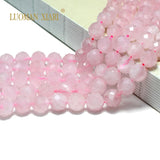 Natural Rose Quartz Round Gemstone Beads 6/8/10MM