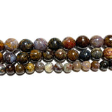 100% Natural Pietersite Round Spacer Beads for DIY Jewelry Making 6/8/10MM