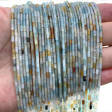 Natural Amazonite Stone Spacer Beads 2*4MM 15''