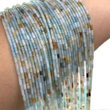 Natural Amazonite Stone Spacer Beads 2*4MM 15''