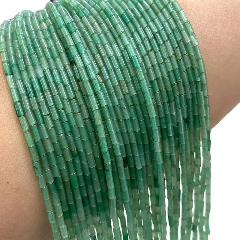 Natural Stone Green Aventurine Round Spacer Beads DIY Jewelry Making 15''