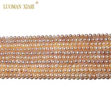 Natural Pink Purple Top AAAA Freshwater Pearl Beads