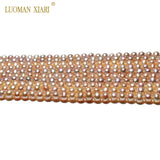 Natural Pink Purple Top AAAA Freshwater Pearl Beads