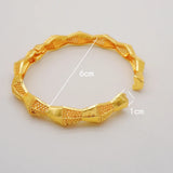 4Pcs/lot Dubai Bangles African Jewelry Saudi Arabic Wedding Gift
