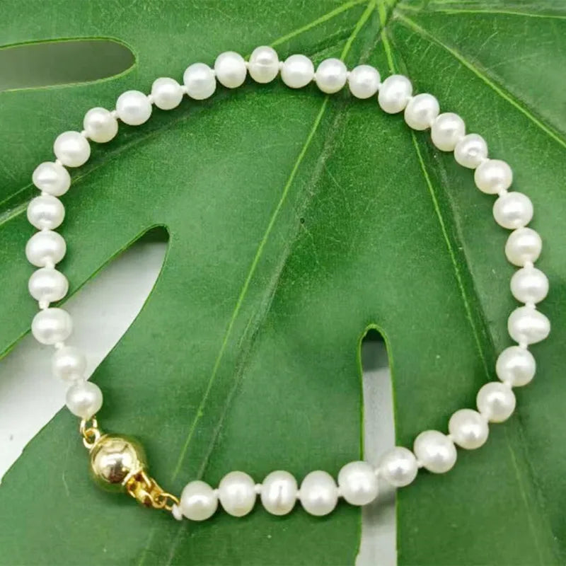 Freshwater Pearl Boutique Bracelet 7.5 inch Woman Jewelry