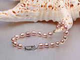 6-7mm Lavender Akoya Pearl Bracelet 7.5''