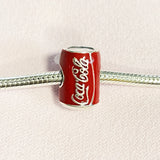 925 Silver Cartoon Doll Dangle Charm Beads Bracelet Necklace Pendant DIY Gift