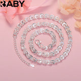 925 Sterling Silver Love Jewelry Set for Women