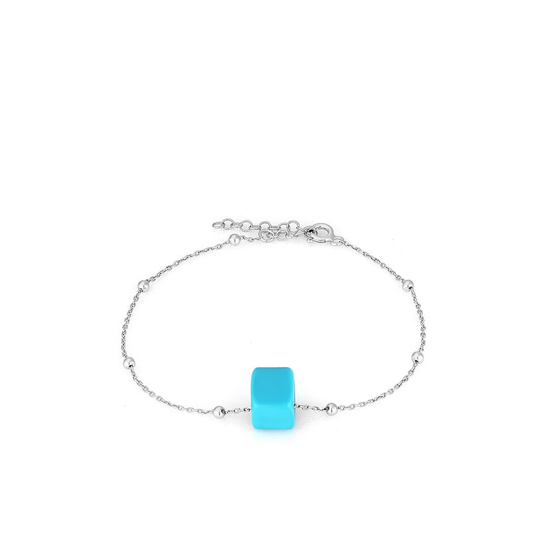 925 Sterling Silver Bracelet with Turquoise Stone