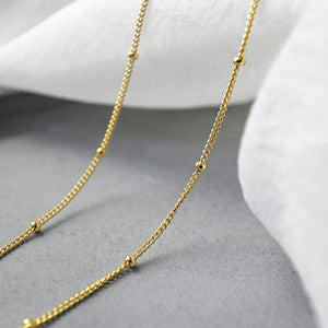 925 Silver Necklace Bead Choker Wedding Jewelry