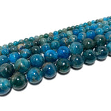 Natural Apatite Gem Stone Beads 6/8/10/12MM