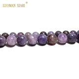 Natural Phosphosiderite Gemstone Round Beads for DIY Jewelry Making 6/8 MM