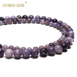 Natural Phosphosiderite Gemstone Round Beads for DIY Jewelry Making 6/8 MM