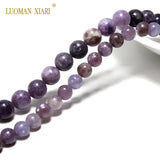 Natural Phosphosiderite Gemstone Round Beads for DIY Jewelry Making 6/8 MM