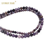 Natural Phosphosiderite Gemstone Round Beads for DIY Jewelry Making 6/8 MM