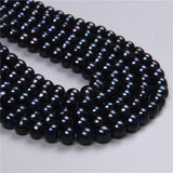 AA Natural Freshwater Pearl Round Beads 6-7mm Strand