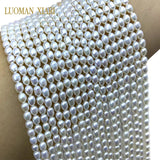 Natural Freshwater Pearl Rice Shape Beads 3-3.5MM