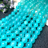 Natural Green Ice Amazonite Round Stone Beads 6/8/10MM 15''